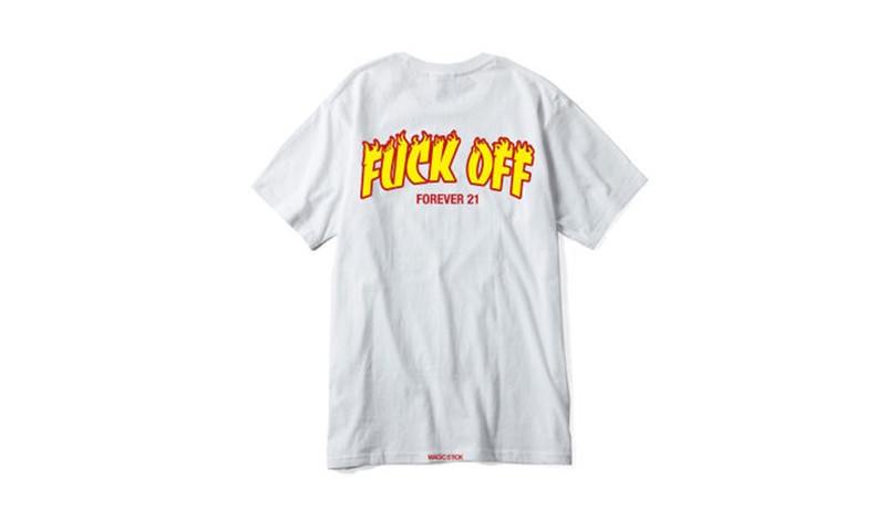 Magic Stick 打造 “FXXK OFF FOREVER XX” 恶搞 T 恤