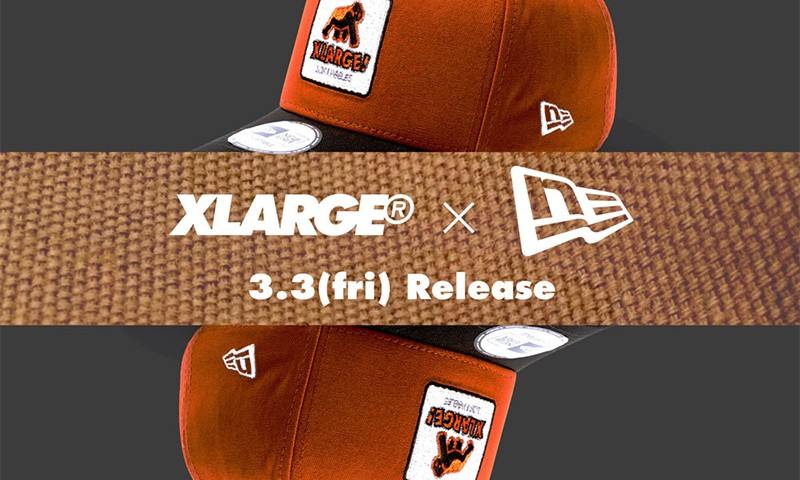 XLARGE® 再次携手 New Era 带来 9FORTY D-Frame 帽款