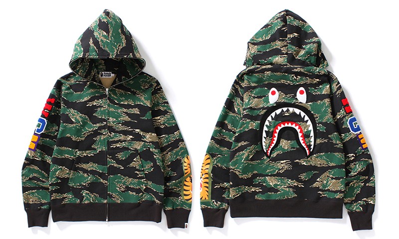 A BATHING APE® 重新带回 TIGER CAMO 系列