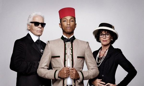 Pharrell William 成为第一位出演 Chanel 包袋广告的男性
