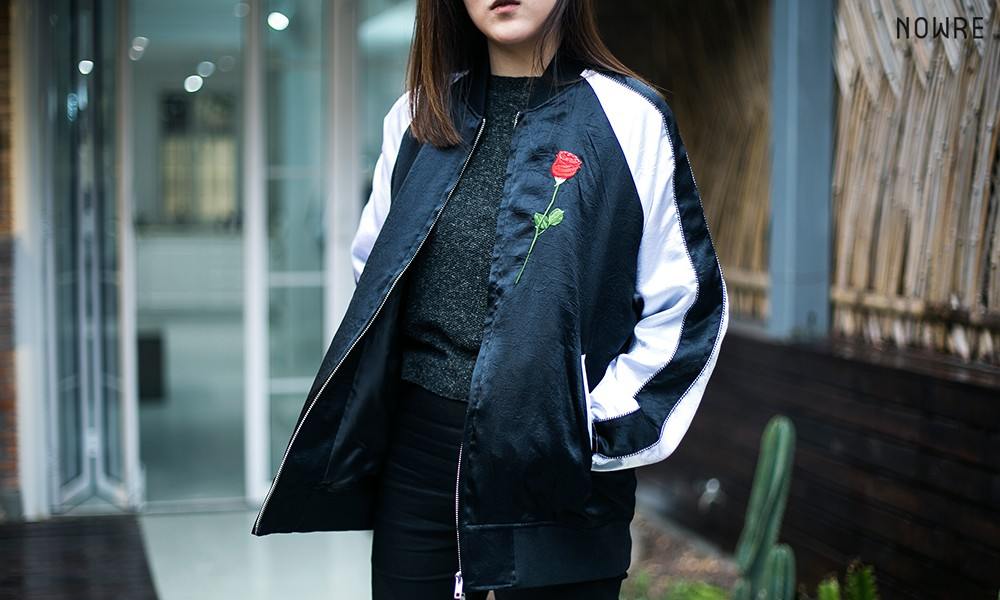 A.FOUR LABS 2017 春夏 SOUVENIR JACKET 造型示范