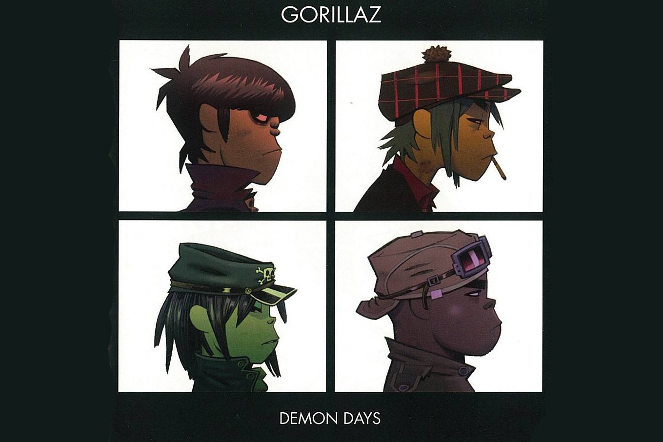gorillaz专辑封面图片