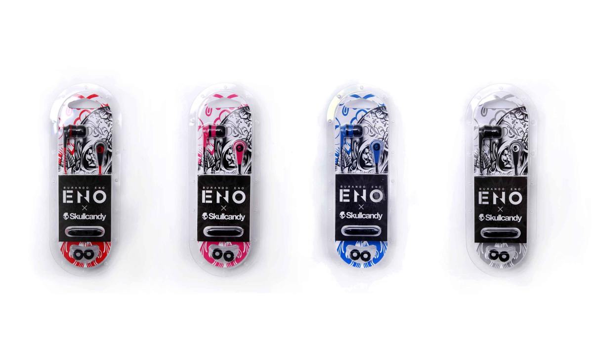 大 Fun 异彩，BURANDO ENO x Skullcandy 联名耳机发布