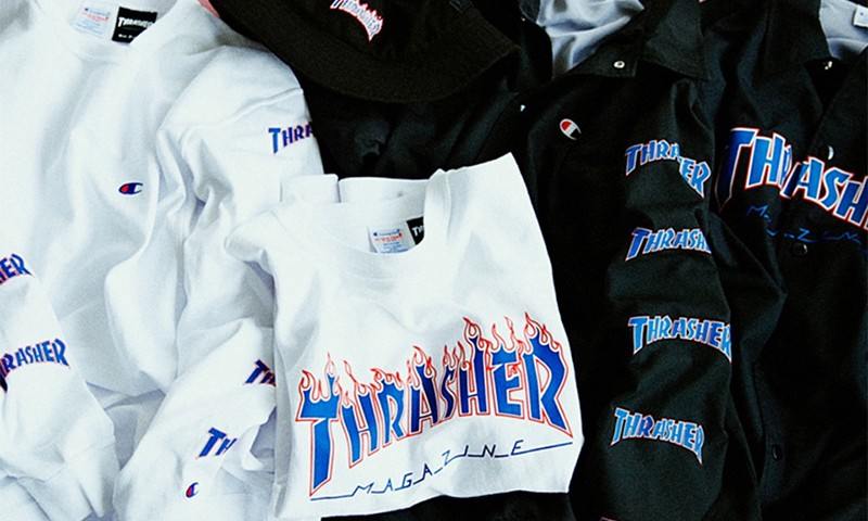 BEAMS x Thrasher x Champion 打造 2017 春夏联乘系列