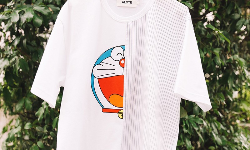 ALOYE 为 BEAMS T 打造 Doraemon 系列 T 恤