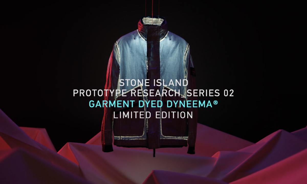 Stone Island 展示 SERIES 02_GARMENT DYED DYNEEMA® 超限定夹克制造工艺