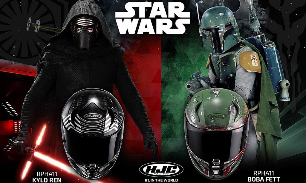 HJC 打造《星球大战》主题摩托车头盔