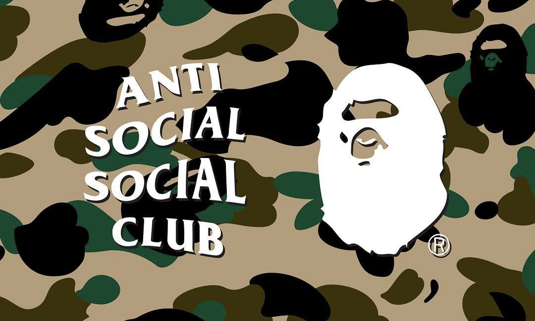 满满的 “套路”？A BATHING APE® x Anti Social Social Club 联名系列预告